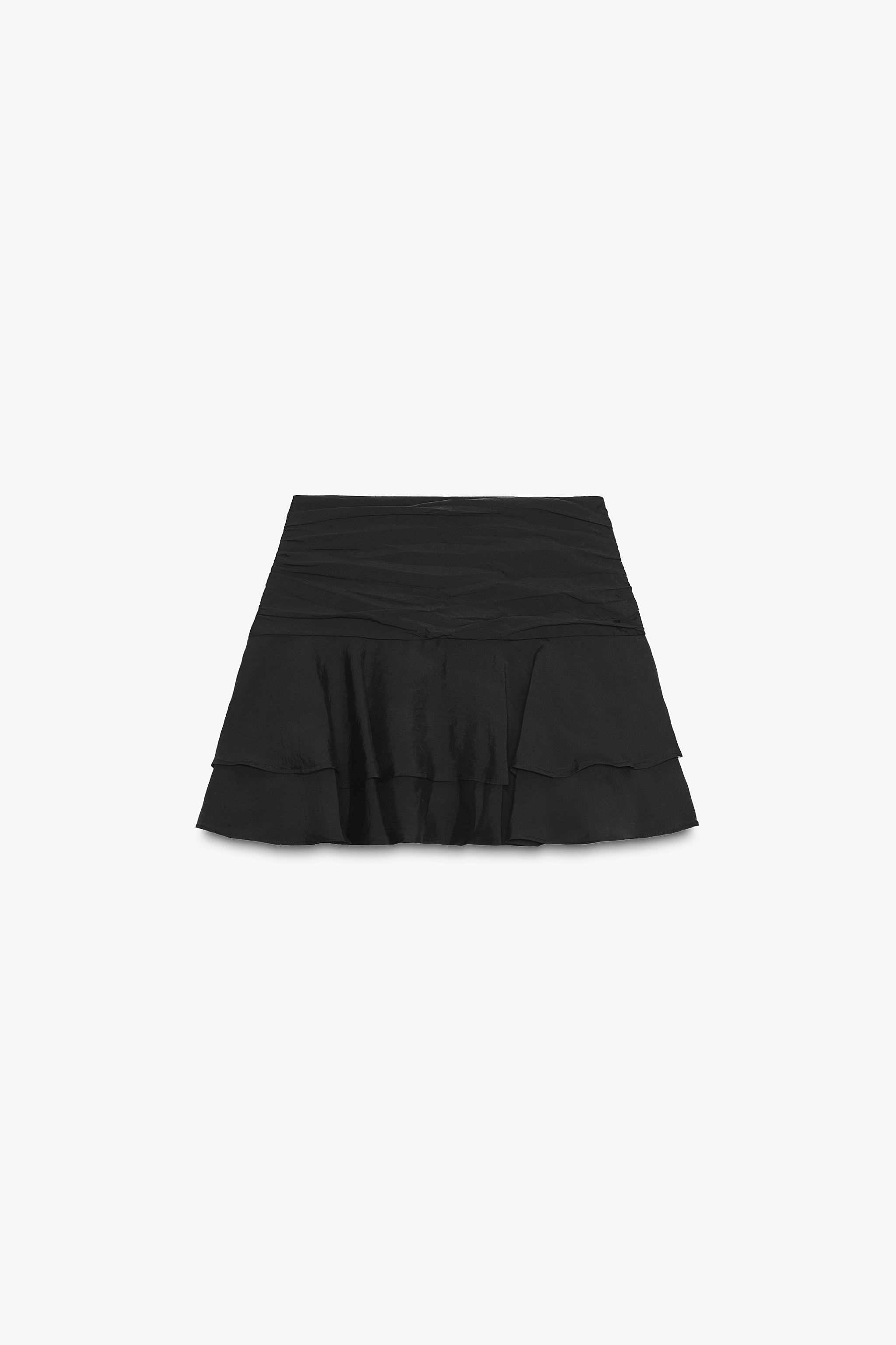 RUFFLE SKORT